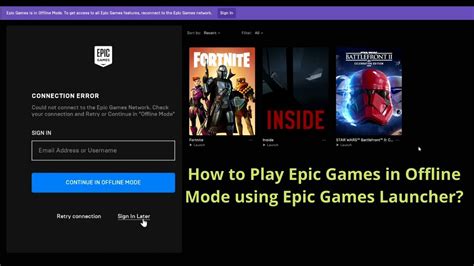 Is it possible to start a single game in Offline Mode.